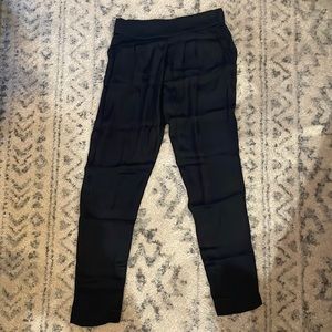 Enza Costa Black Joggers